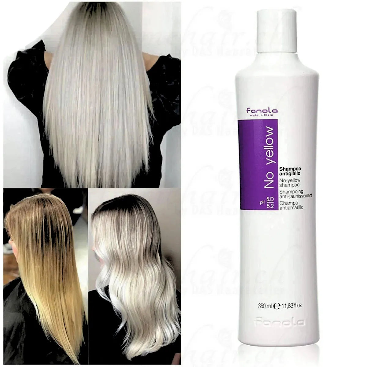 Fanola No Yellow Shampoo, 350ml