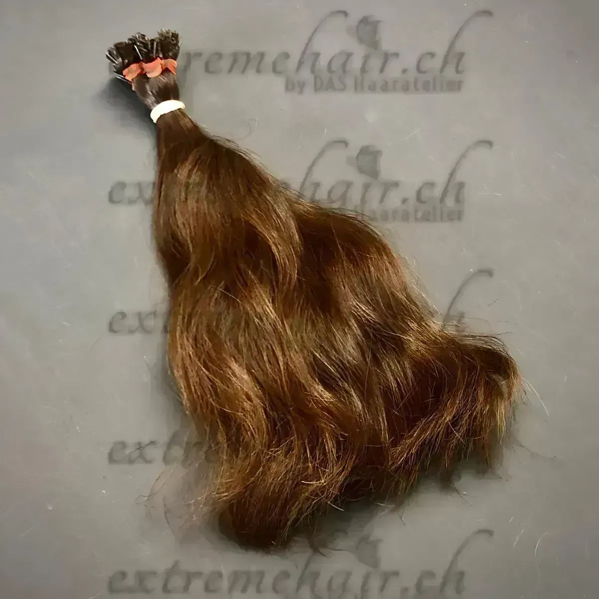 Rohhaare Für Extensions Gebondet - 10 Strähnen Sienna / 35Cm Gewellt Simple
