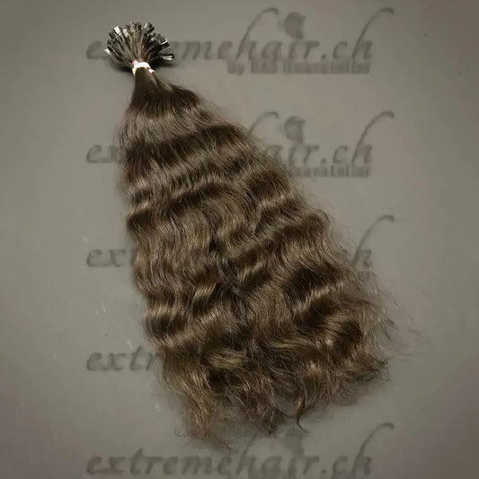 Rohhaare Für Extensions Gebondet - 10 Strähnen Sienna / 45Cm Stark Gewellt Simple