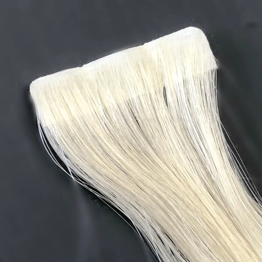 Invisible Tape Extensions 45cm, 10 pcs. - Light Platinum Blonde