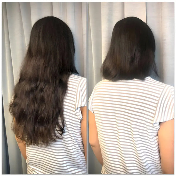 foto prima e dopo extension naturali