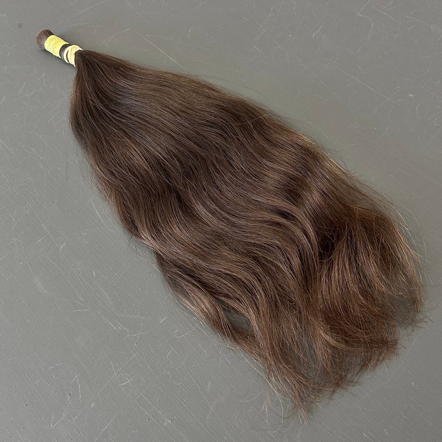 Indischer Rohhaarzopf, 75 g, 45 cm, hellbraun