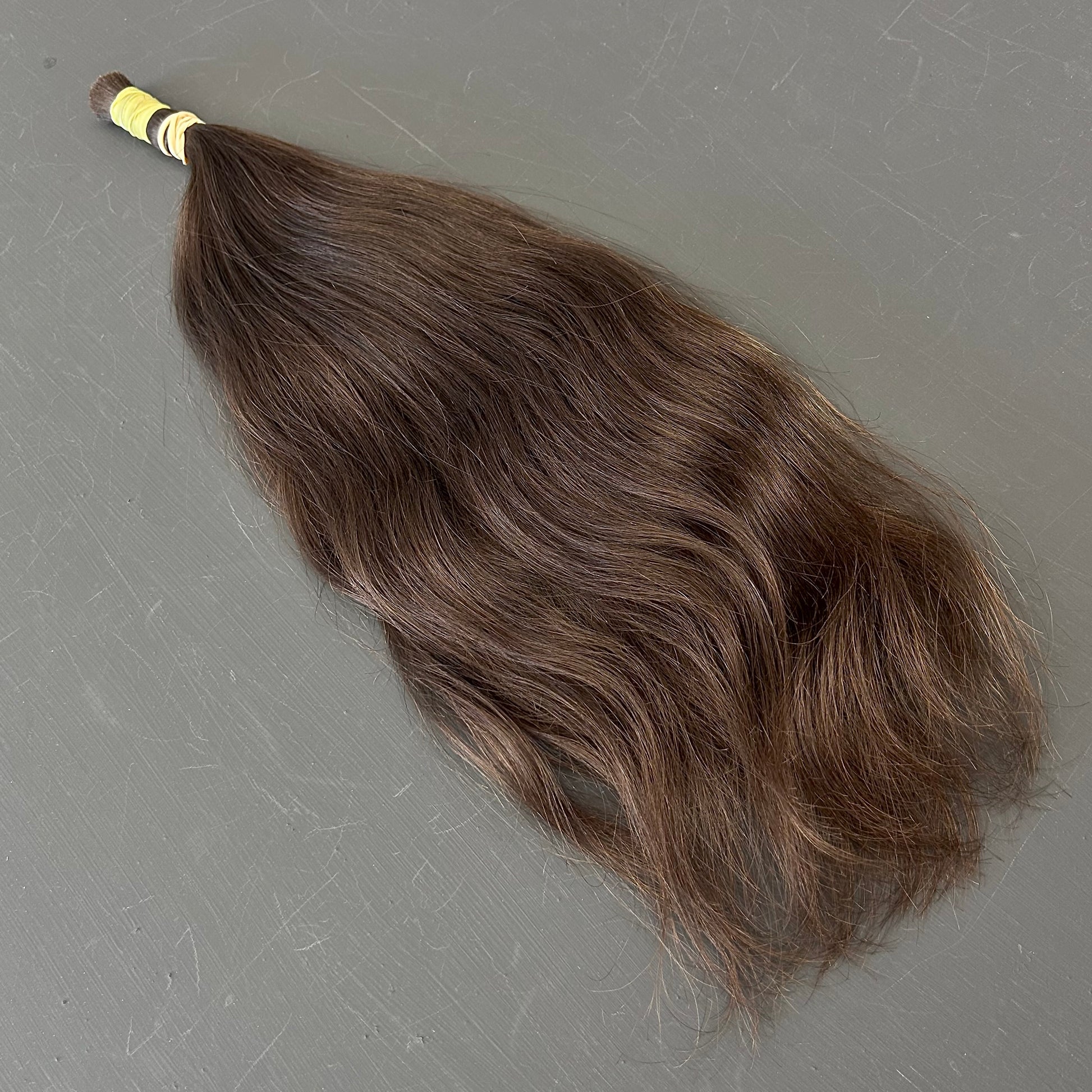 Indischer Rohhaarzopf, 75 g, 45 cm, hellbraun