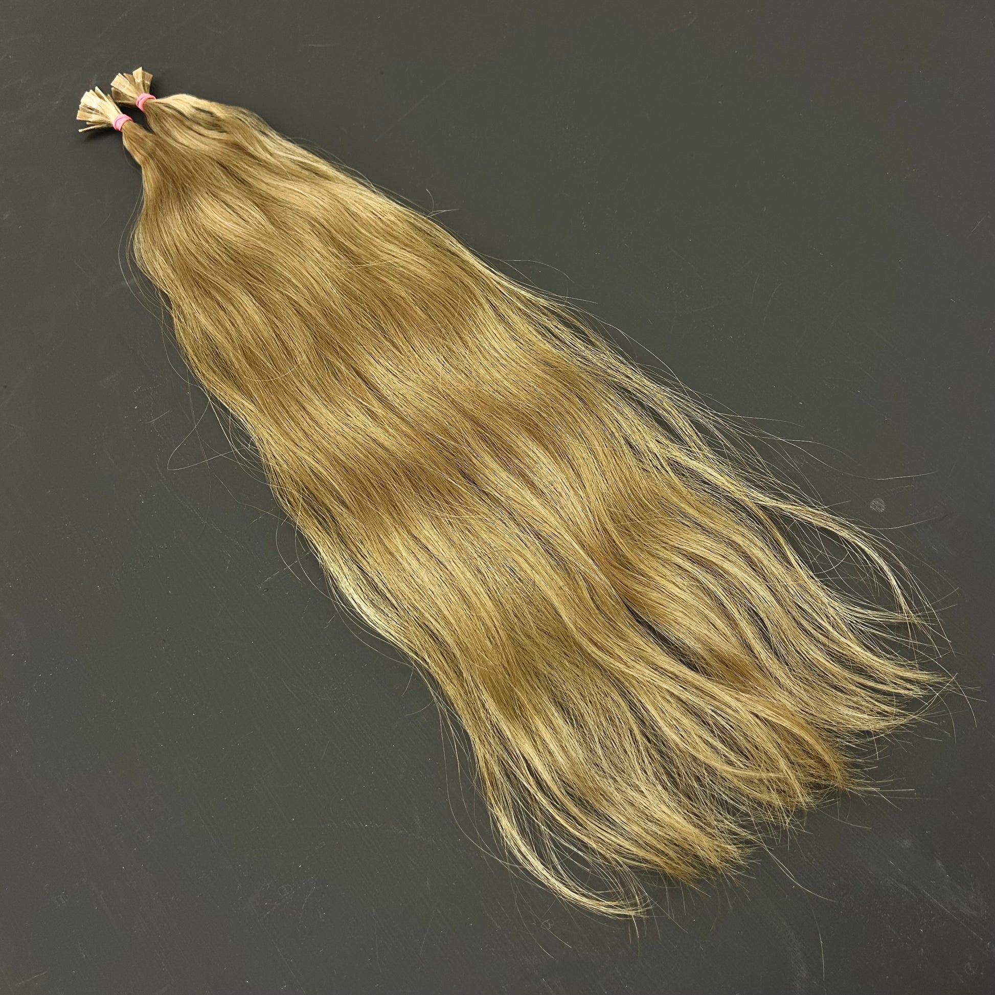 Vietnamesische Keratinextensions, 10 Strähnen, 50 cm, goldblond Nr. 7.1